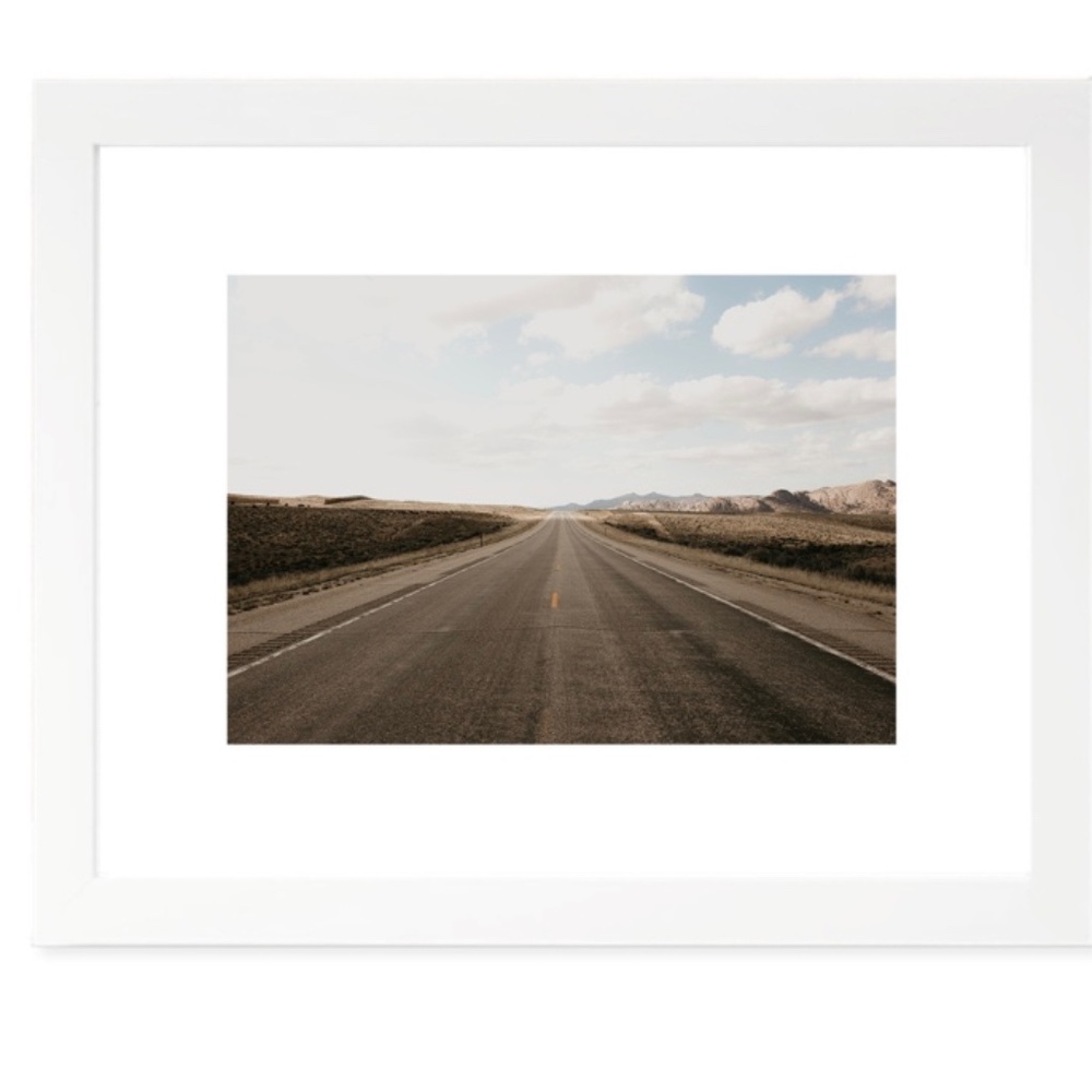 Miles Road Wyoming Print
